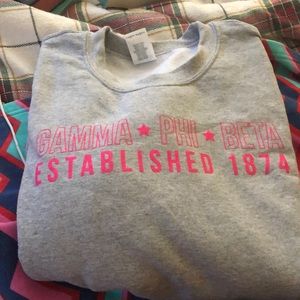 Gamma phi beta sweatshirt